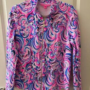 Lilly Pulitzer Upf 50+ Leona Zip-Up Women's Jacket